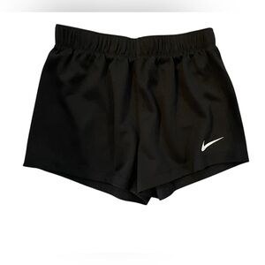 Nike Black Youth 6X (Large) Athletic Shorts‎